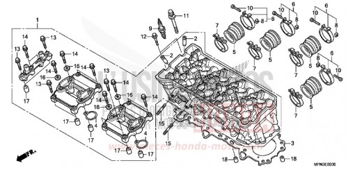 CULASSE CB1000RD de 2013